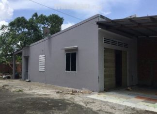 Bán nhà mặt tiền (chưa thổ cư) trên dtích 540 m2; xã Mỹ Phong - Mỹ Tho