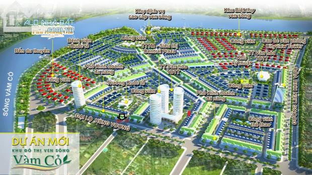 ĐẤT BIỆT THỰ VEN SÔNG TP TÂN AN + 10TR/M2 (200- 500M2) + SỔ HỒNG SANG TÊN NGAY