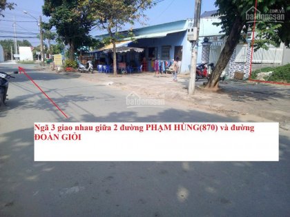 Đất thổ cư mặt tiền 99m2, đường Đoàn Giỏi, TP. Mỹ Tho, Tiền Giang