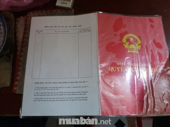 Bán đất mặt tiền đường phạm văn bằng khu 3