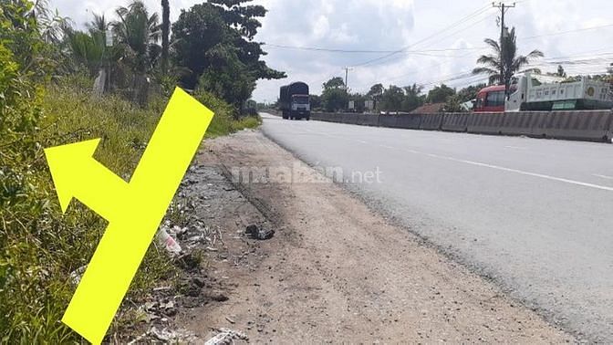 Kẹt vốn bán gấp Đất mặt tiền QL1A gần chợ giá rẻ