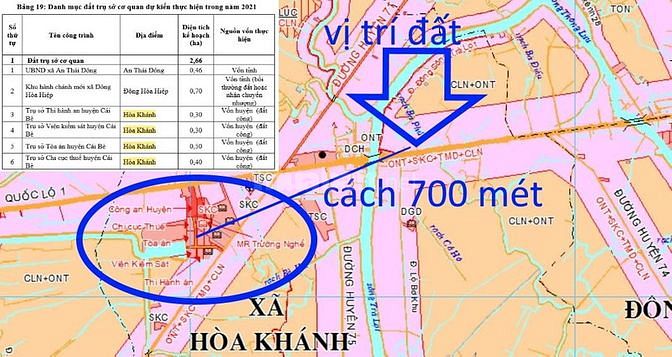 Đất 34m mặt tiền Quốc Lộ 1A gần chợ