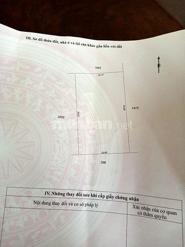 Đất 948.6m2 xây nhà vườn Siêu Đẹp