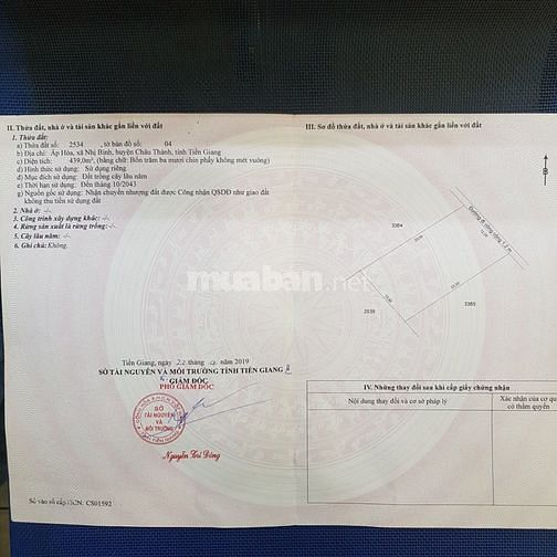 GIÁ RẺ 270TR/276M2 xã Nhị Bình Châu Thành Tiền Giang.(Tập 2)