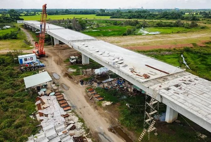 Cho thuê đất 6000m2 gần đường dẫn Cao Tốc trung lương -mỹ thuận